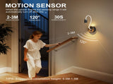 Rechargeable Motion Sensor Night Light DIY Silicone Hose Lamp for Bedroom & Desk Other V1107-CS-RTGYXYD4