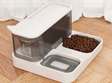 Pink Pet Feeder 3L Automatic Cat Feeder and Water Dispenser - Hassle-Free Hydration and Feeding V888-ELOSUNG18155