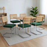 Levede 6xRattan Chair Dining Chairs CH1108-2-GNX3