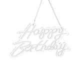 Happy Birthday Letter LED Lights Romantic Neon Light Sign Acrylic Happy Birthday Decoration for V1294-YM0706-3119230134311