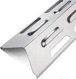 4 Pack Gas Grill Heat Plate Replacement Stainless Steel Heat Shield for Kenmore Master Forge Grills V1189-LC-HW-00426