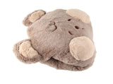 Stuffed Animals Travel Blanket Pillow Set Soft Plush Hugging Pillow Cute Plush Toy with Hand Warmer V1294-YM0706-3117230223314