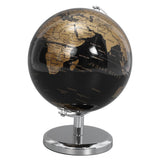 Rotating Globe with World Map, Educational Desktop Globe for Adults and Kids, Home Office Decor, V1369-AZ3-W-21918