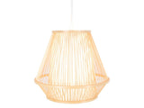 Natural Woven Bamboo Empire Pendant Lamp Hanging Light Bell Shade Boho Tropical V563-75183