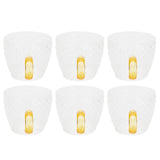 6Pcs Heat Resistant Glass Cup Tea Cup with Handle Tea Set Accessories for Home Tea House V1294-YM0721-3118210049411