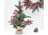 Christmas Wreaths Front Door Artificial Christmas Wreath V1263-JX-1690