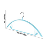 Premium Velvet Hangers 10 Pack, Heavy Duty Non Slip No Shoulder Bump Suit Hanger, Space Saving V1366-AZ2-W-12516