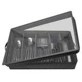 Flatware & Utensile - Silverwaree Box with Adjustable Divider, 5 Compartment Flatware V1370-AZ4-13573