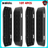 X-BULL Recovery Tracks Sand Track Mud Snow 2 pairs Gen 2.0 Accessory 4WD 4X4 - Black V211-AUEB-XBST002-2