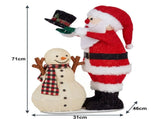 Christabelle 71cm Santa Snowman Christmas Light Up Display Animated LED Outdoor Indoor Xmas Yar 112_SHE200