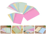 2-Pack Notebook Insert Paper Refill with 3 Books Binder Replacement Inserts for Note Taking and V1369-AZ3-W-20868