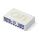 Lexon Flip Classic Reversible Alarm Clock - White V398-LD-LR157W9