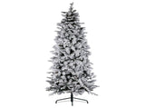 Christabelle Snowy Dorchester Pencil 2.3m 7.5ft Christmas Tree Pine Cone LED 112_NATSD75P