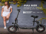 VALK Electric Scooter with Seat, Disc brakes, 12" Tyres, AU Compliant, for Adults, Teens, Commuter, V219-TRNESCVAM3KA