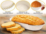 Baking Paper Liners for Loaf Pans, White, 80Pcs V1192-AZ-W-17793
