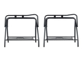 Folding Saddle Rack, 28 x 19 x 37.5 in, 2 Packs Freestanding Horse Saddle Stand, Portable Horse V952-MAJXXZDK2819ERWR1V0