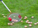 Nut Harvester, Walnut Fruit Picker Upper, Pedal Release Ball Picker Roller, Side Opening, Easy to V1369-AZ3-W-00886