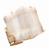 Luxury Princess Four Corner Post Bed Curtain Canopy Netting Mosquito Net Bedding V1294-YM0901-JY19729-03