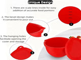 Upgraded Silicone Bowl Liners for KitchenAid 5 Qt Mixers,Thickened Silicone Liners Fits Tilt-Head V1258-DP02-C-1028