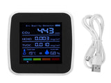 Air Detector 5in1 Intelligent Anti Interference Ability Indoor Temperature Humidity Air V1294-YM0523-3113220014412