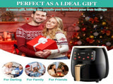 "5L Intelligent Touch Healthy Fresh Cooking Air Fryer V1102-M-SHOE-32531-GRAY-13A24139