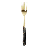 Cutlery Set Black Gold Rimmed Ceramic Stainless Steel Spoons Forks Cutting Tools for Steak Western V1294-YM0901-YM888TM01-24-CB005-B5-0076