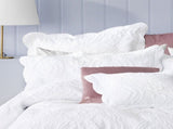 Bianca Elegance Cordelia White Bedspread Set King V442-BCA-BEDSPREAD-CORDELIA-WHITE-KI