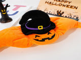 Halloween Pumpkin Hat for Cats - Adjustable Pet Costume with Witch Hat for Halloween Parties 3 V888-ELOSUNG10521