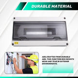 HT series junction box 18WAY IP65 waterproof distribution box outdoor ABS electrical with circuit V1366-AZ2-W-14441
