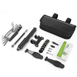 Bicycle Puncture Repair Set,portable Bicycle Tool, Tire , Air Pump Bicycle Tool Kit V1308-DSZKI-1396