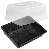 1Set Plastic Seed Starter Tray with Dome for Indoor and Outdoor Plant Germination V1369-AZ3-W-18075