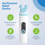 Electric Ear Pressure Relief Device 3-Mode Adjustable Airflow for Travel, Diving & Altitude V1107-CS-EYPHQ