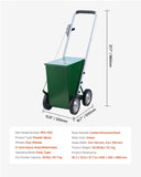 Dry Line Marker 4-Wheel 50 or 100 mm Lines Heavy Duty Steel Chalker 22.7kg V952-STHXJPFS4L505OSAJV0