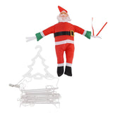 LED Christmas Lights Decorative Ladder Lights with Father Christmas Figure for Indoor Outdoors V1294-YM0901-3115230087413