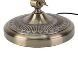 Vintage Desk Lamp Plug In Table Lamp with Green Glass Shade Pull Chain Switch for Home Bedroom Study V1294-YM0901-3119260009011