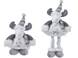 Retractable Christmas Elk Doll Polyester Christmas Ornament Gift Festival Decoration for Children V1294-YM0523-3115210224511