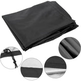 1 Piece Square Charcoal Grill Cover,420D Waterproof Oxford Fabric UV-Resistant Outdoor BBQ V1189-LC-HW-00265