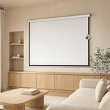 100" Electric Motorised Projector Screen TV Remote V63-656034
