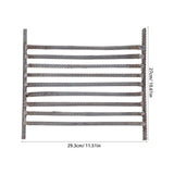 Fire Pit Grill Grate Fire Grate Grey 1Pack 11.5X10.6X0.3In V1192-AZ-W-27482