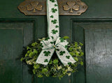 Artificial Faux Leaf Garland, Green Plastic Vine Garland, 21.65x9.84in, Reusable Party Decor, V1369-AZ3-W-12218