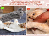 Cat Wrestling Toy Puppet, Mouse Puppets Enrichment Toys for Bored Indoor Cats, Safe Wrestling Glove V1188-CYX-LHJ-452