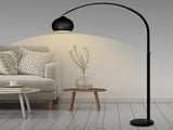 EMITTO Modern LED Floor Lamp Stand Reading Black LI0360-BK