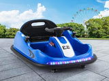 Rigo Kids Ride On Car Bumper Kart 6V Electric Toys Cars Remote Control Blue RCAR-BUMPER-KART-BU