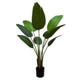 Grand Artificial Potted Travellers Palm 120cm V637-DP75266