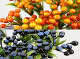 Christmas Berry Branches 3 Forks Simulation Foam Berry Picks Home Decoration V1294-YM0716-220714HJ01-3