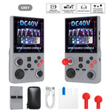 DC40V Retro Handheld Game Console, 4 Inch IPS Display, 64GB 20000 Preloaded Retro Gamesgray V1300-DC40V-GRAY