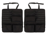 2PCS Auto Seat Organizer Oxford Cloth Waterproof Easy Cleaning Odor Free Backseat Car Organizer V1294-YM0716-3117220182411