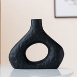 Minimalist Ceramic Vase Set White V1107-CS-XDQSHP1