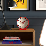 Newgate Railway Mantel Clock Fire Engine Red V398-NGMMAN390FER