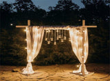 Heavy Duty Square Wedding Arch Wooden Backdrop Stand Balloon Floral Arch Frame V767-HQ-XJ122-V2